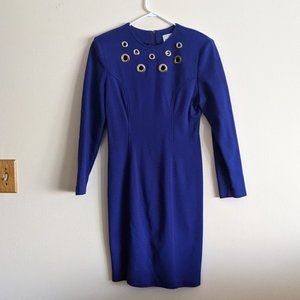 Vintage 80s Grommet Dress